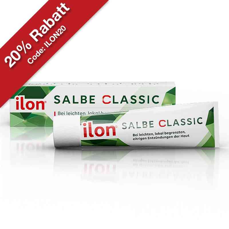 ilon Salbe classic bei Entzündungen der Haut 25 g von Cesra Arzneimittel GmbH & Co.KG PZN 10056674