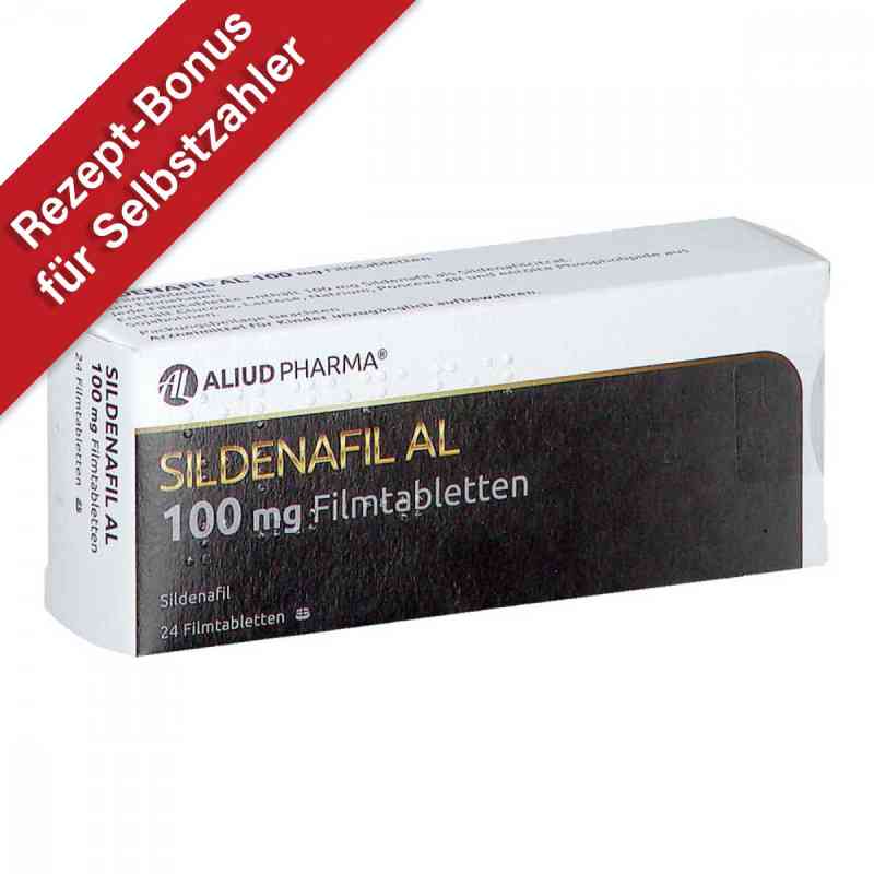 Sildenafil Al 100 mg Filmtabletten 24 stk günstig bei apo.com