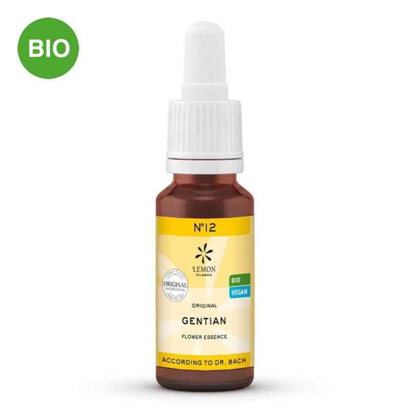 Bachblüte numero 12 Gentian Bio 20 ml von Hager Pharma GmbH PZN 10310581