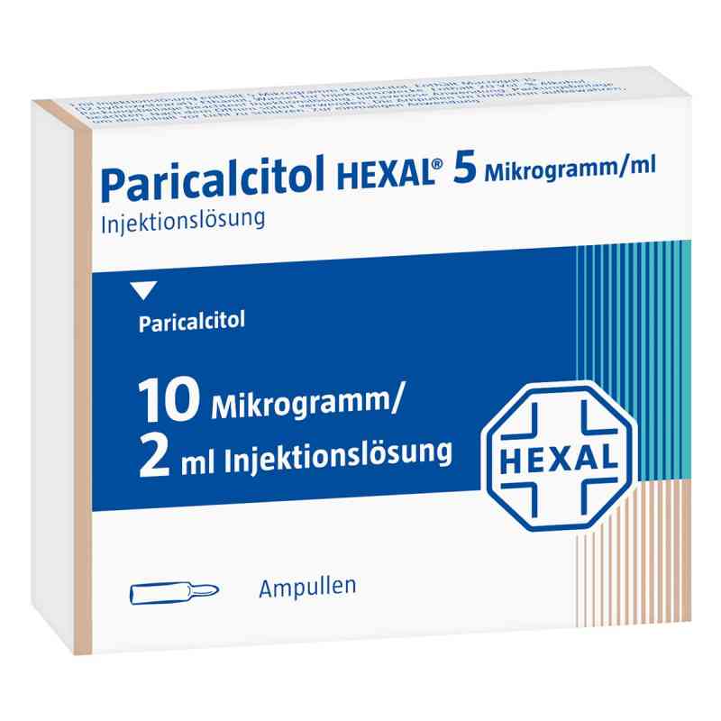 Paricalcitol Hexal 5 Mikrogramm/ml iniecto -lösung 5X2 ml