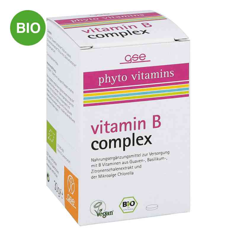Vitamin B complex Bio Tabletten 60 stk von GSE Vertrieb Biologische Nahrungsergänzungs- & Hei PZN 11096693
