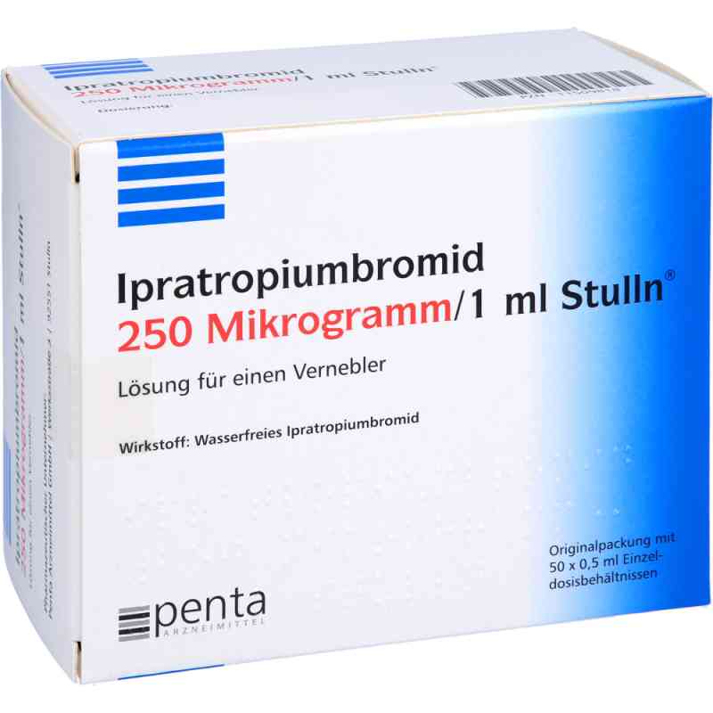 Ipratropiumbromid 250 [my]g/1 ml Stulln Lösung für vern 50X0.5 ml