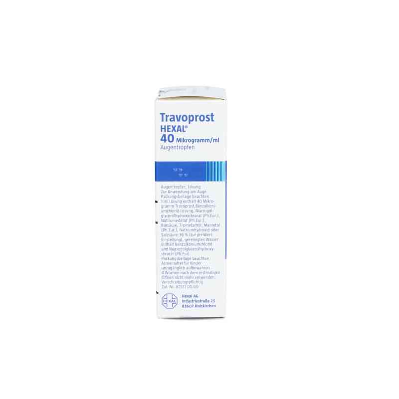 Travoprost Hexal 40 Mikrogramm/ml Augentropfen 2.5 ml