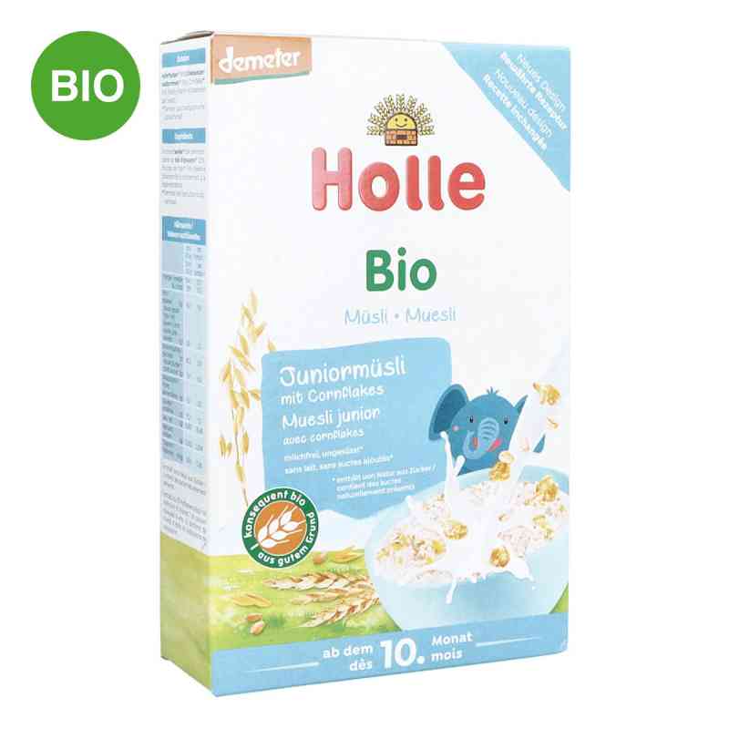 Holle Bio Juniormüsli Mehrkorn mit Cornflakes 250 g von Holle baby food AG PZN 11556858