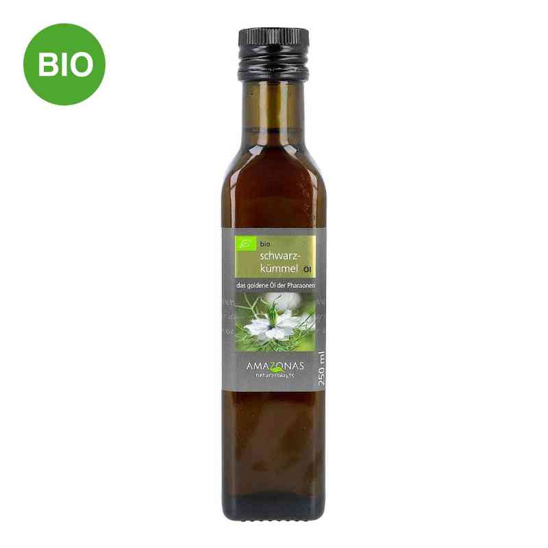 Schwarzkümmelöl Bio 250 ml von AMAZONAS Naturprodukte Handels GmbH PZN 11606674