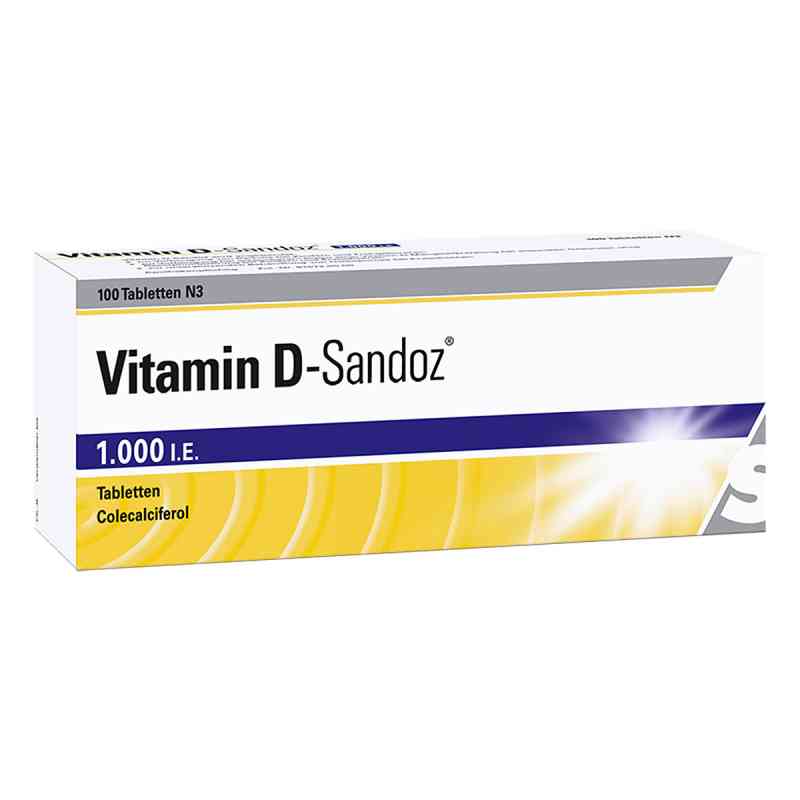 Vitamin D Sandoz 1000 Ie Tabletten 100 Stk