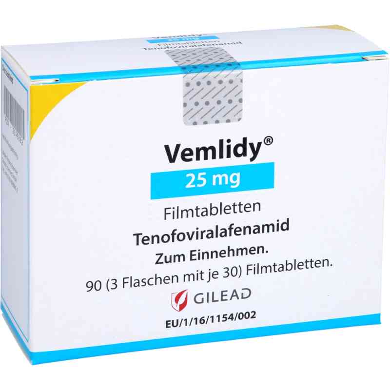 Vemlidy 25 mg Filmtabletten 3X30 stk günstig bei