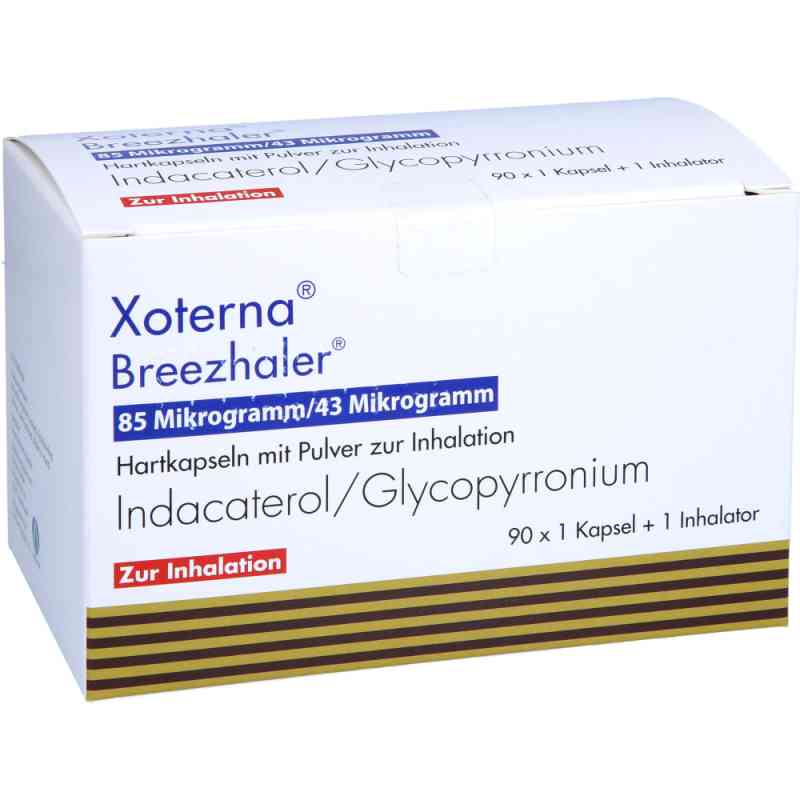 Xoterna Breezhaler 85 [my]g/43 [my]g Hartk.m.plv.z 3X30 stk