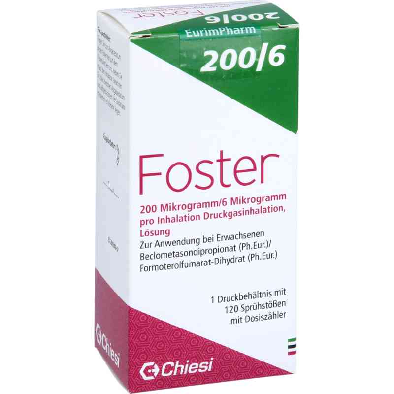 Foster 200/6 [my]g 120 Hub Dosieraerosol 1 stk