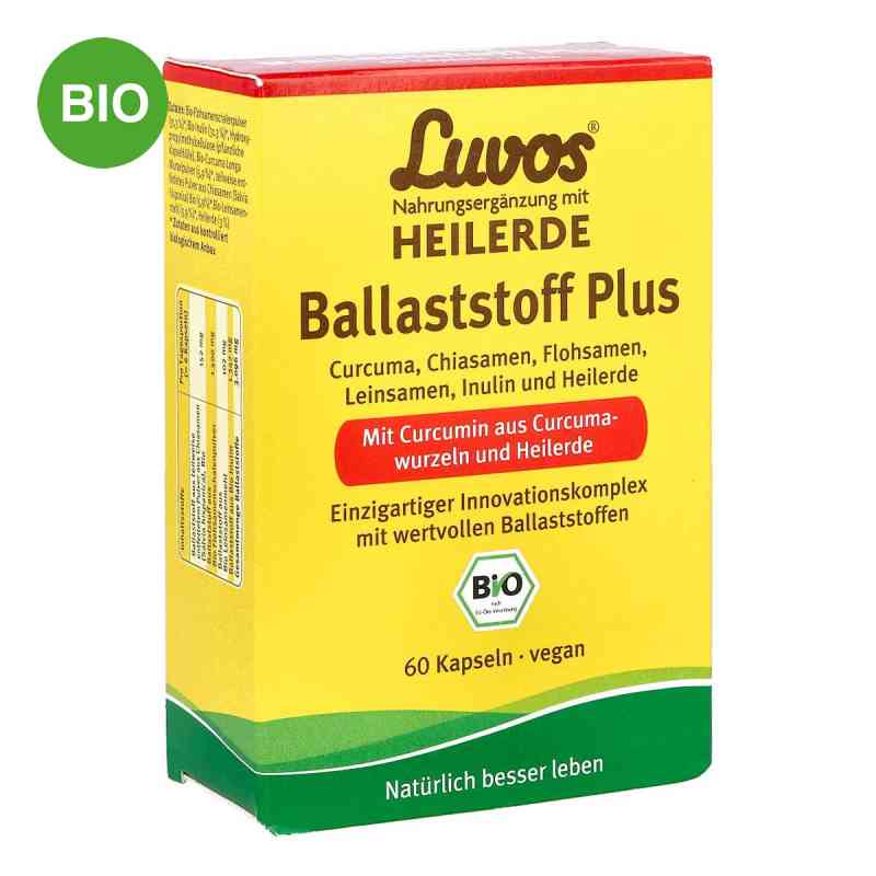 Luvos Heilerde Bio Ballaststoff Plus Kapseln 60 stk von Heilerde-Gesellschaft Luvos Just GmbH & Co. KG PZN 13780778