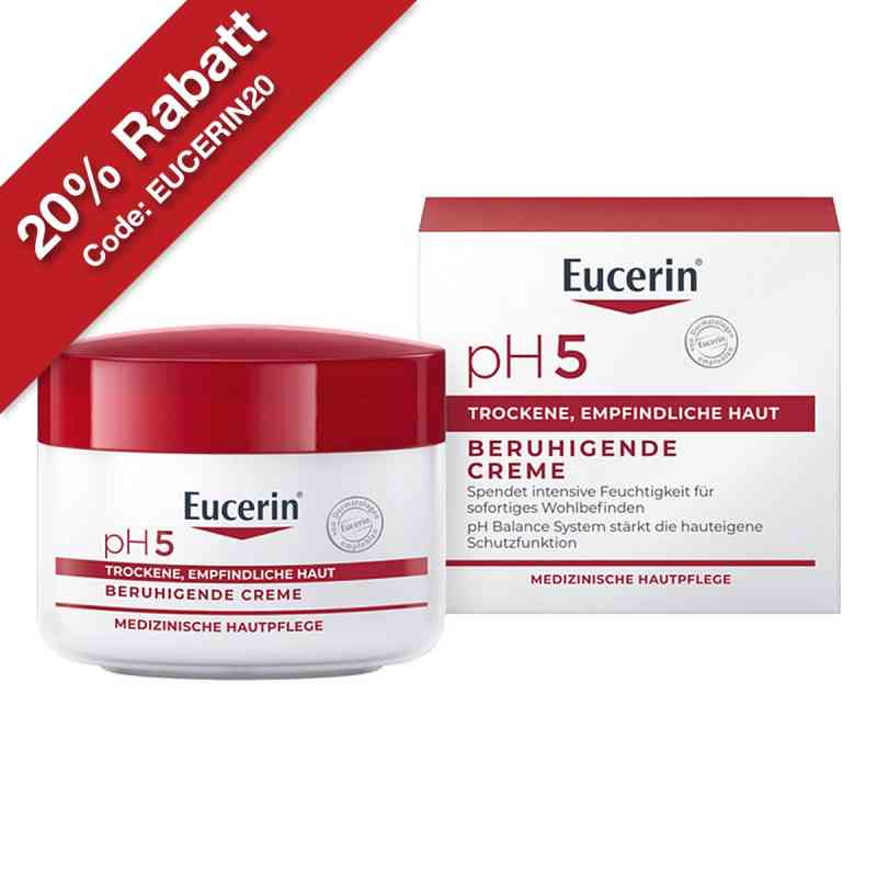 Eucerin pH5 Creme empfindliche Haut 75 ml von Beiersdorf AG Eucerin PZN 13889073