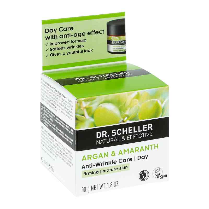 Dr.scheller Argan&amaranth Anti-falten Pfl.tag 50 ml
