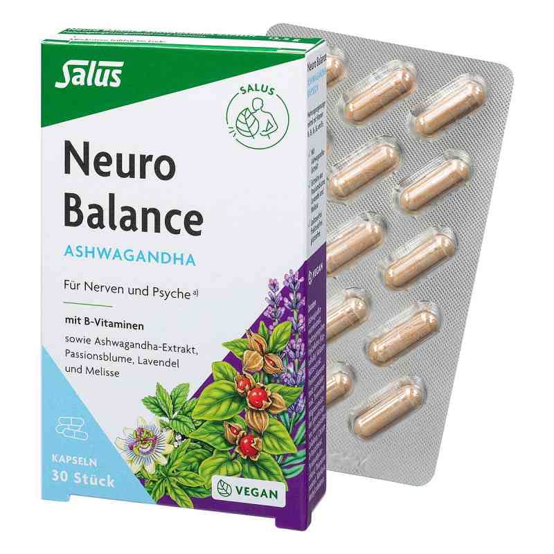Salus Neuro Balance Ashwagandha Kapseln 1x 30 St. Für Salus Neuro Balance Ashwagandha Kapseln 1x 30 St. Für