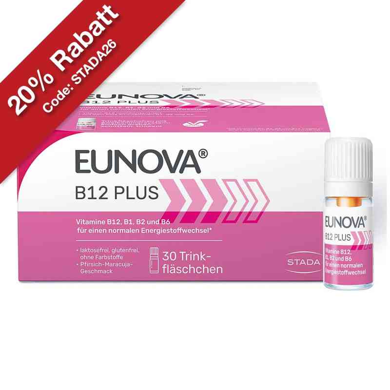 Eunova B12 Plus zur Verringerung von Müdigkeit 30X8 ml von STADA Consumer Health Deutschland GmbH PZN 14299942