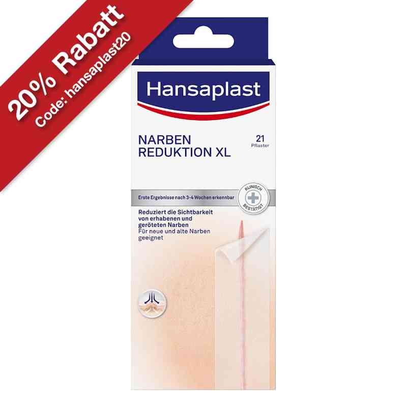 Hansaplast Pflaster zur Behandlung von Narben Xl 21 stk von Beiersdorf AG PZN 15816871