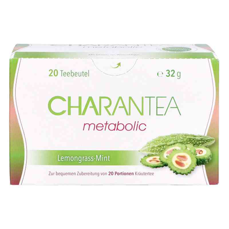 Charantea Teebeutel metabolic Lemon/mint 20 stk