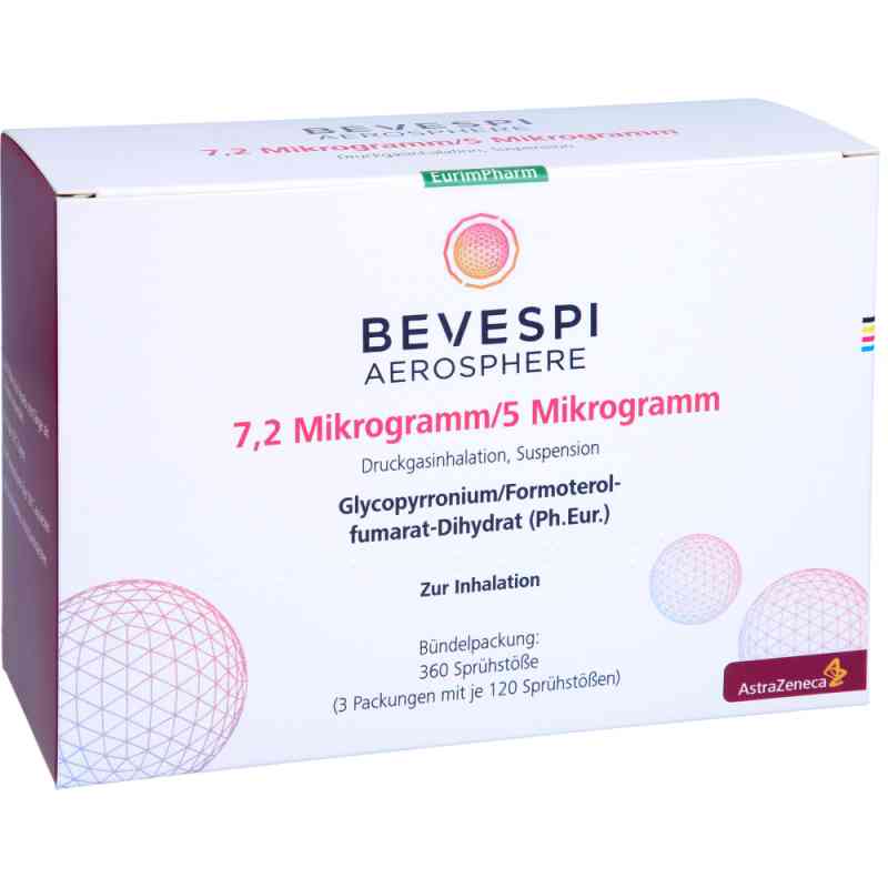 Bevespi Aerosphere 7,2 [my]g/5 [my]g Dru.gasinh.3x 3 stk