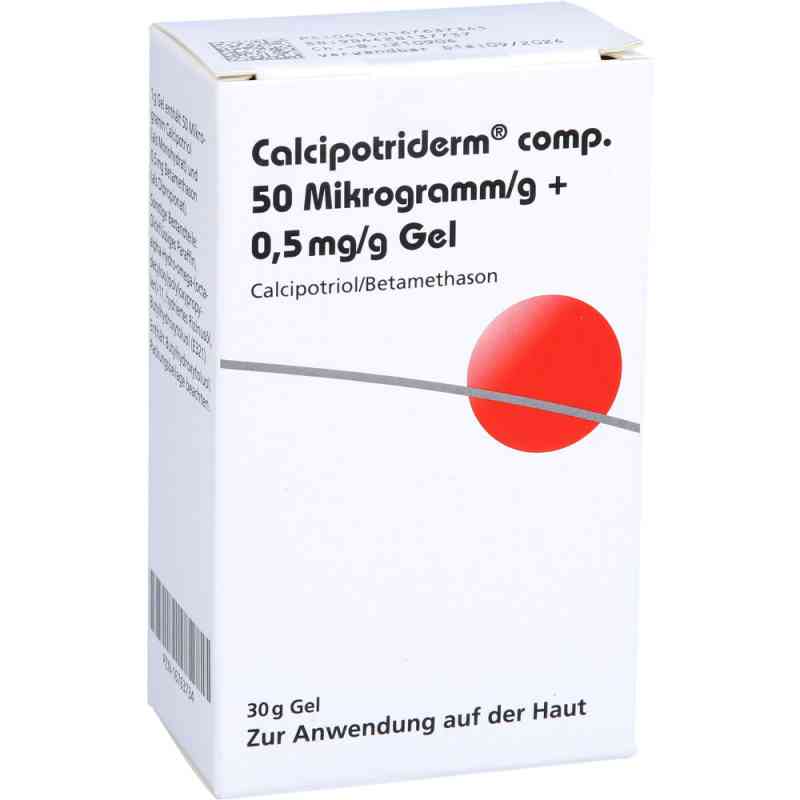 Calcipotriderm Comp.50 Μg/g + 0,5 Mg/g Gel 30 g