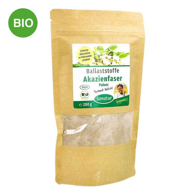 Akazienfaser Ballaststoffe Pulver 200 g von Sanatur GmbH PZN 16791334