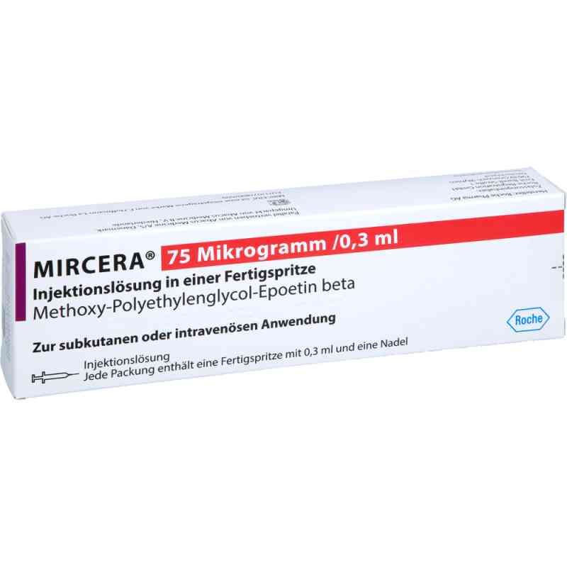 Mircera 75 Mikrogramm/0,3 ml iniecto -lsg.i.e.f.-sp. 1 stk