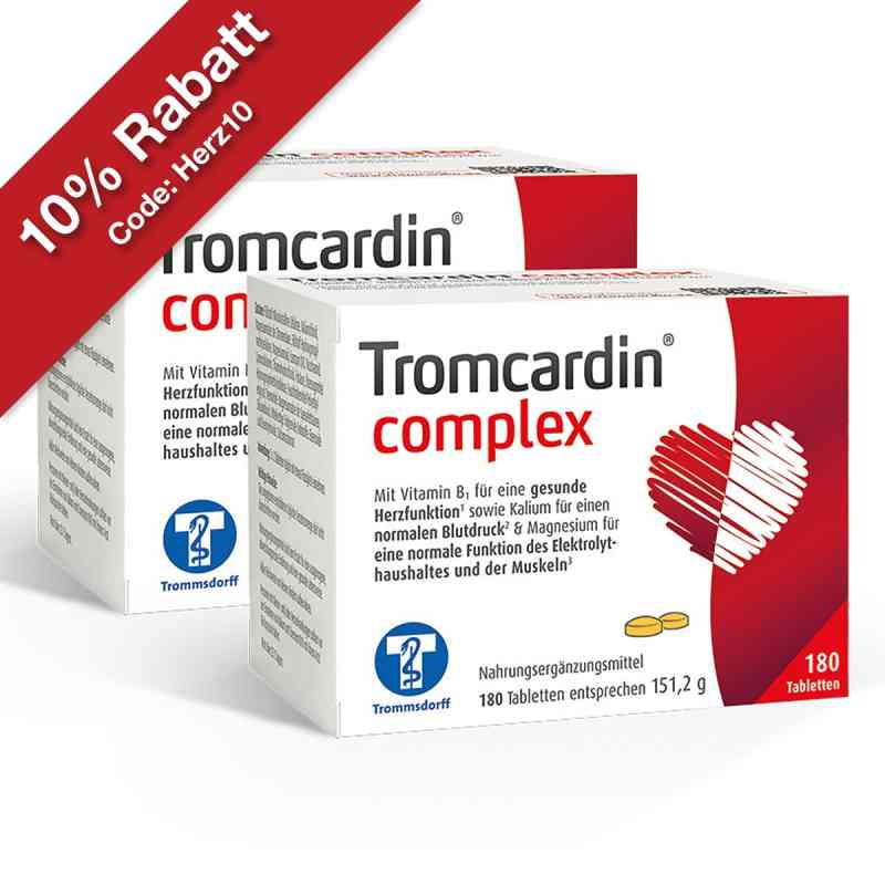 Tromcardin complex Tabletten 2X180 stk von Trommsdorff GmbH & Co. KG PZN 16866718