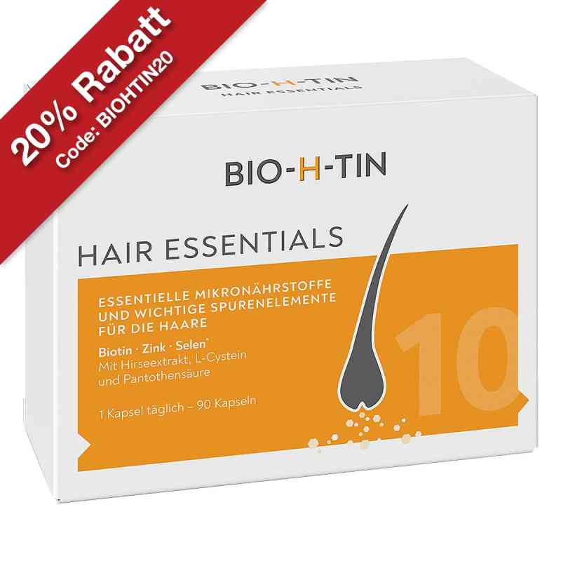 Bio-H-Tin Hair Essentials Mikronährstoff-Kapseln 90 stk von Dr. Pfleger Arzneimittel GmbH PZN 16964220
