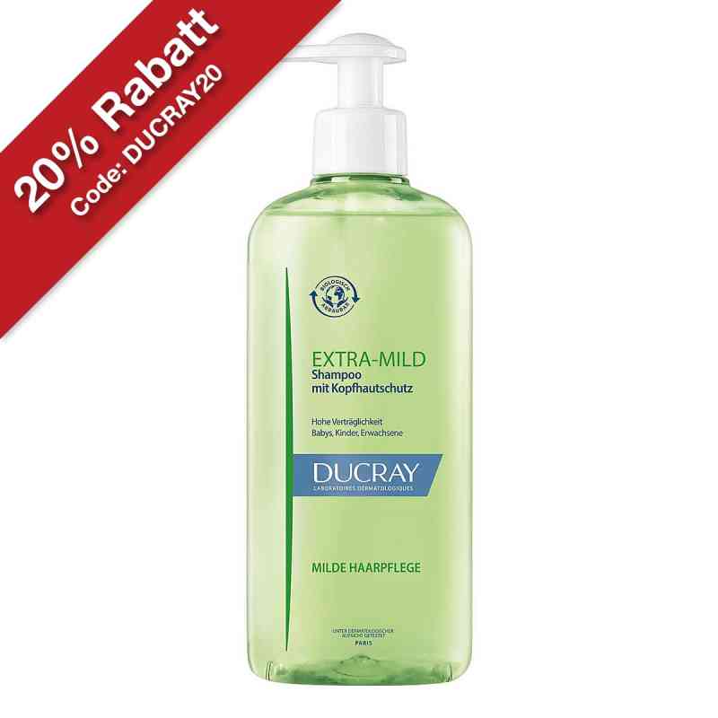 Ducray Extra Mild Shampoo 400 ml von PIERRE FABRE DERMO KOSMETIK GmbH PZN 17212723