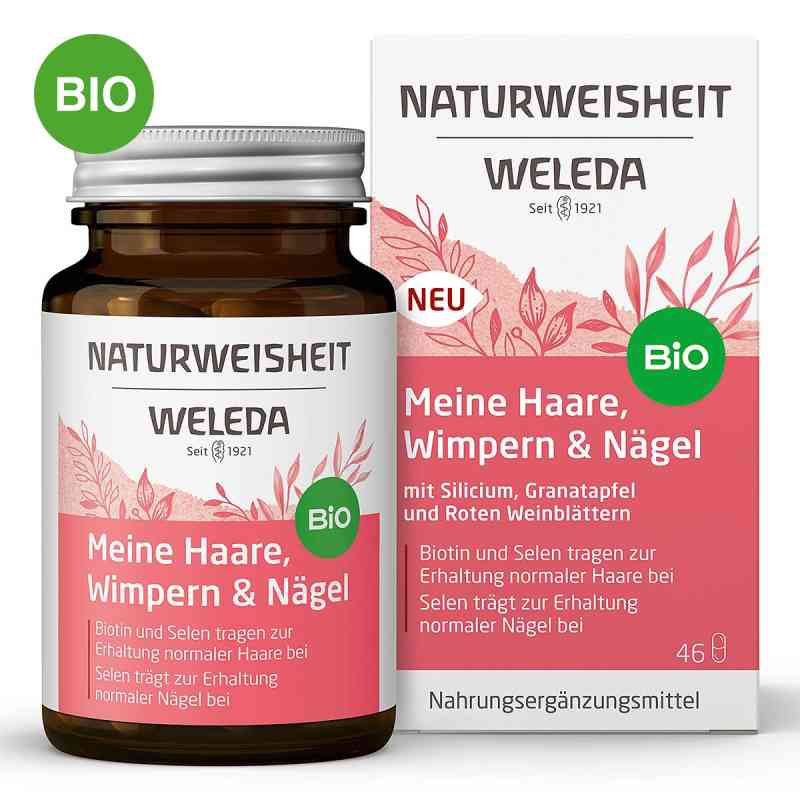 Weleda Naturweisheit Meine Haare Wimpern&nägel Kps 46 stk von WELEDA AG PZN 17260998