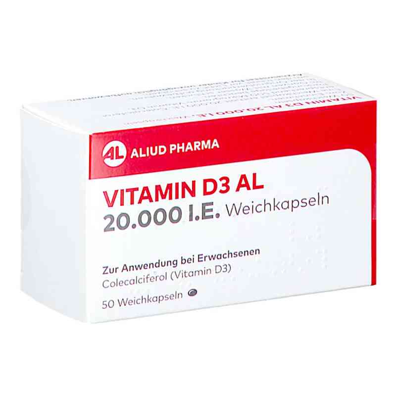 Vitamin D3 Al 20.000 I.e. Weichkapseln 50 stk online kaufen