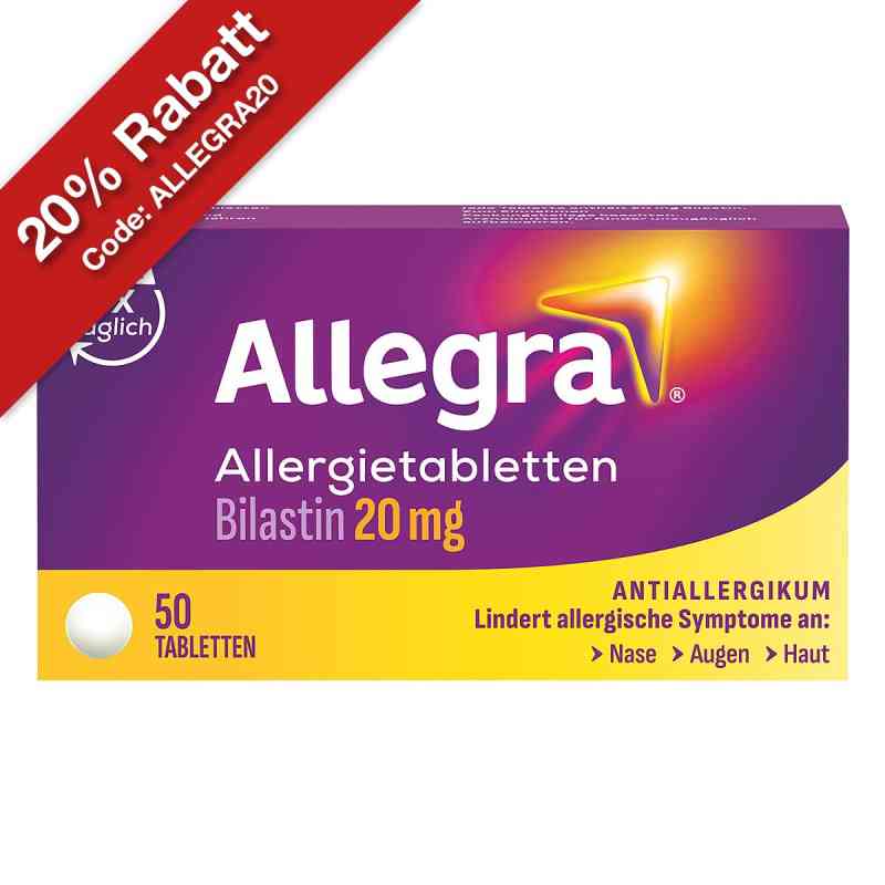 Allegra - schnell bei Heuschnupfen & ganzjährigen Allergien  50 stk von A. Nattermann & Cie GmbH PZN 18113578