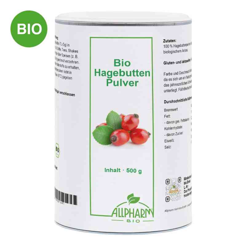Bio Hagebutten Pulver Allpharm 500 g von ALLPHARM Vertriebs GmbH PZN 19510117