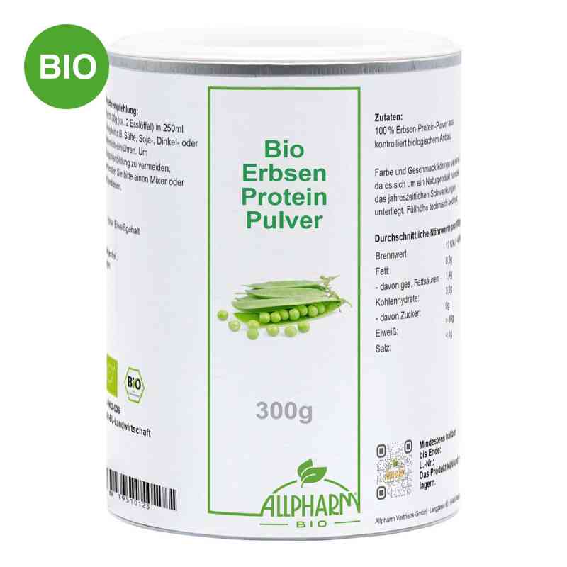 Bio Erbsen Protein Pulver Allpharm 300 g von ALLPHARM Vertriebs GmbH PZN 19510123
