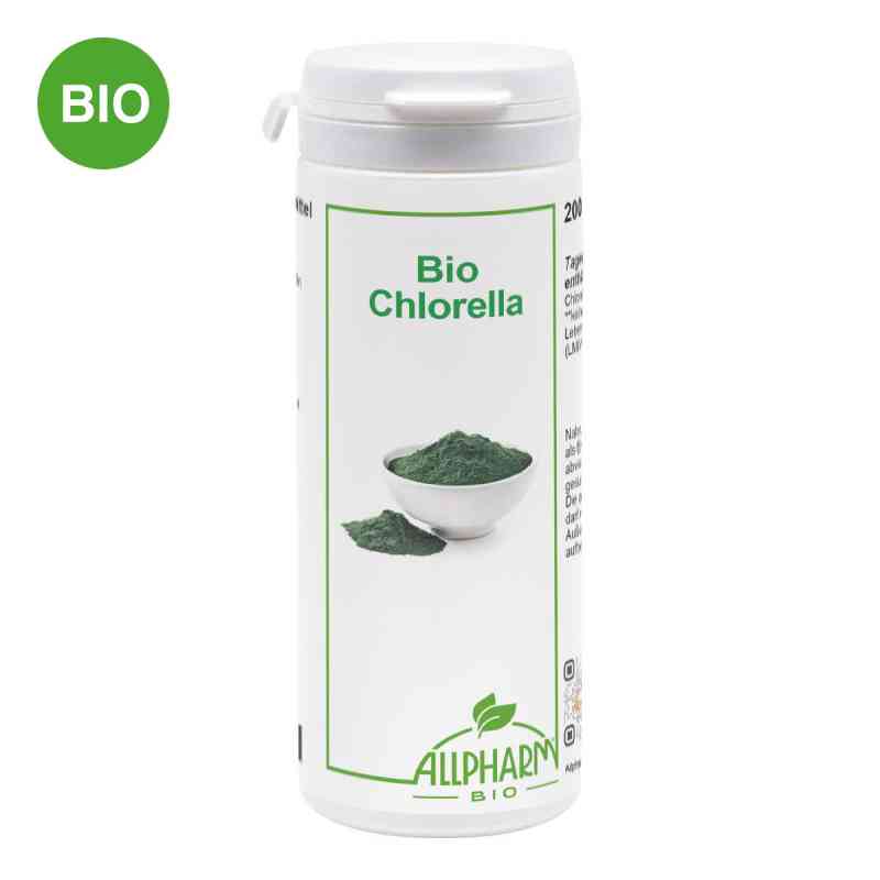 Bio Chlorella Allpharm Premium Tabletten 200 stk von ALLPHARM Vertriebs GmbH PZN 19512748