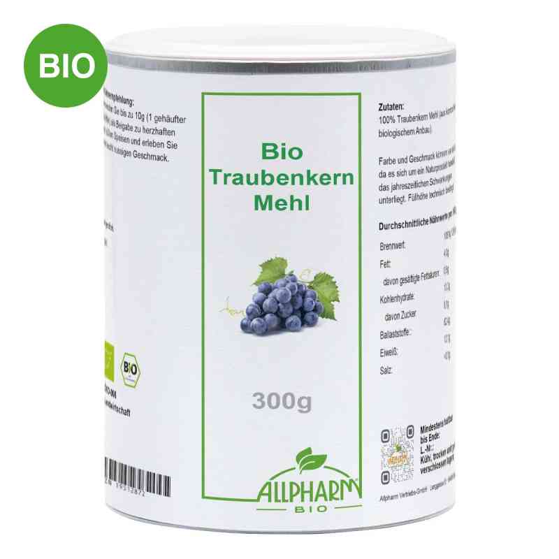 Bio Traubenkern Mehl Allpharm Premium 300 g von ALLPHARM Vertriebs GmbH PZN 19512872