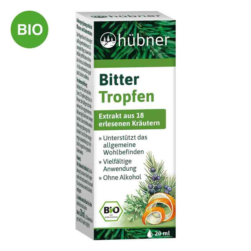 Hübner Bitter Tropfen Bio Fr-bio-01 Tropfen 20 ml von Anton Hübner GmbH & Co. KG PZN 20038482
