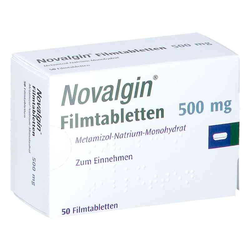 Novalgin Filmtabletten 500 Mg 50 stk online kaufen