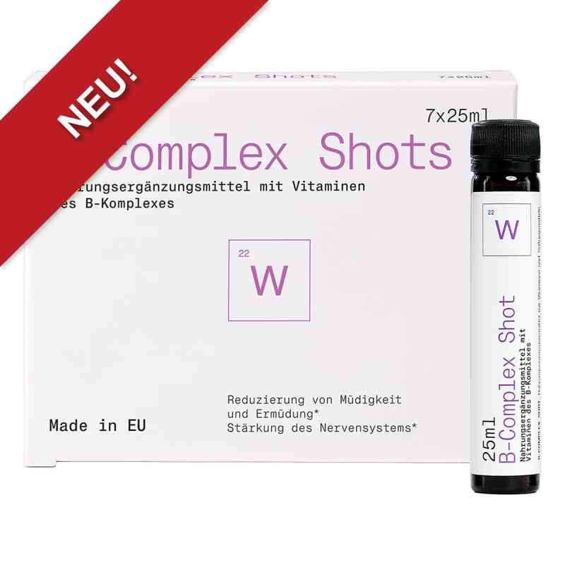 B-Complex Shots von Nutri W22  7X25 ml von Nutri W22 UG (haftungsbeschränkt) PZN 20301933