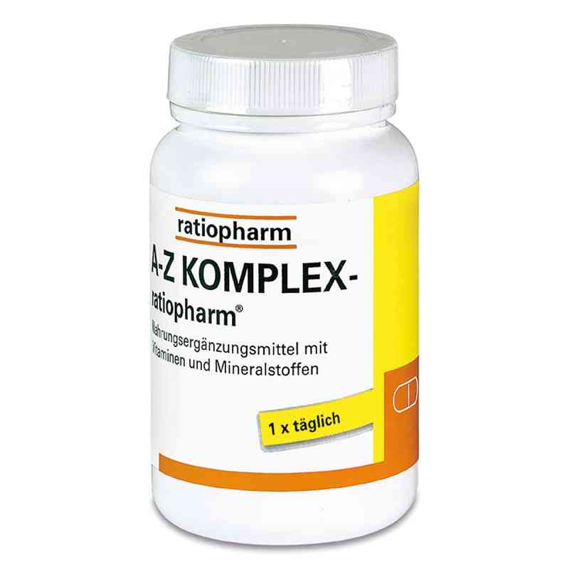 A-Z Komplex ratiopharm Tabletten 100 stk von ratiopharm GmbH PZN 01433391