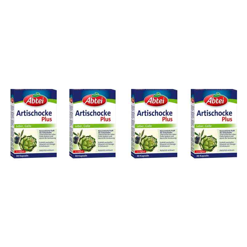 Abtei Artischocke Plus Kapseln 4x30 stk von Perrigo Deutschland GmbH PZN 08105124