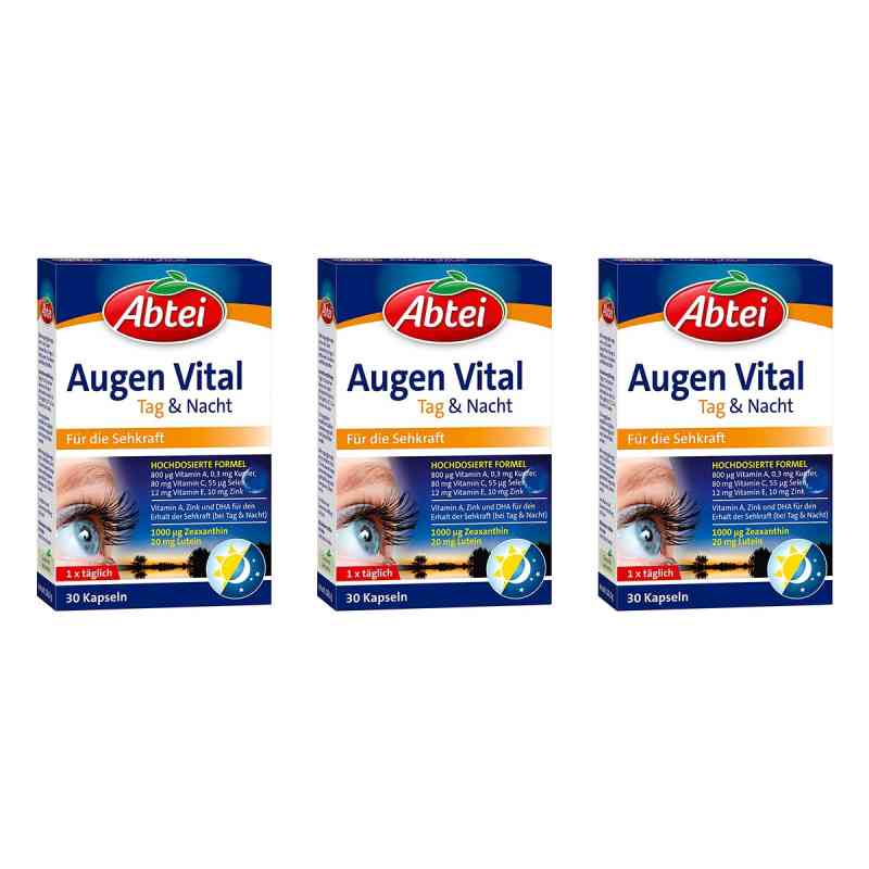 Abtei Augen Vital Tag & Nacht Kapseln 3x30 stk von Perrigo Deutschland GmbH PZN 08105119