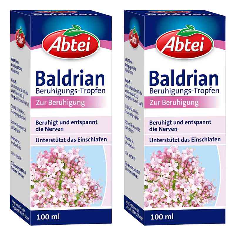 Abtei Baldrian Beruhigungstropfen 2x100 ml von Perrigo Deutschland GmbH PZN 08105118