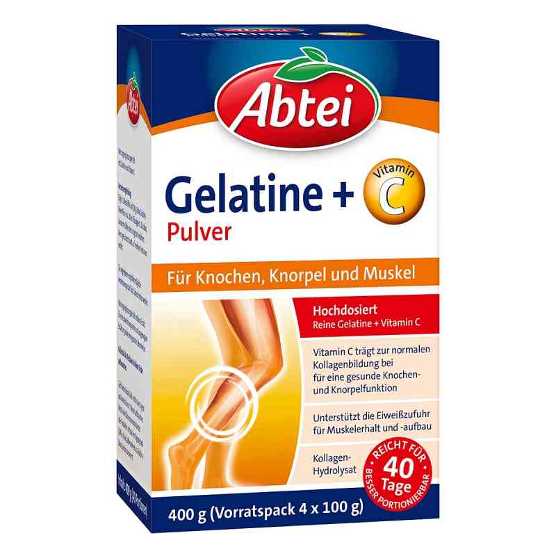 Abtei Gelatine Pulver Plus 400 g von Perrigo Deutschland GmbH PZN 15570602