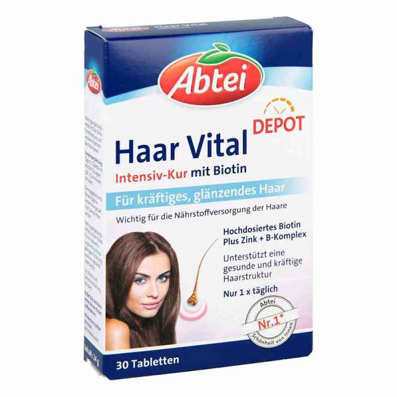 Abtei Haar Vital Depot Tabletten 30 stk von Omega Pharma Deutschland GmbH PZN 07724511