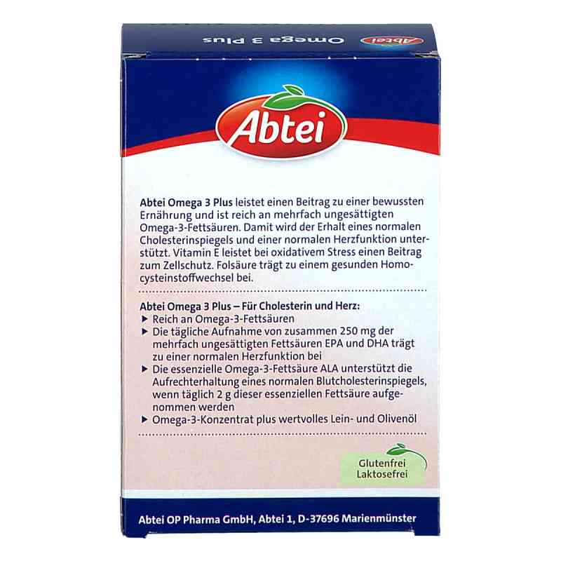 Abtei Omega3 Plus Kapseln Tf 60 stk günstig bei