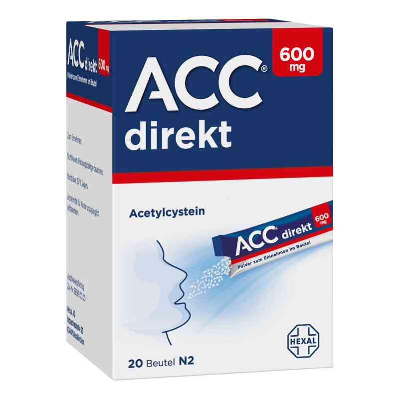 ACC® direkt 600 mg Pulver zum Einnehmen im Beutel 20 stk von Hexal AG PZN 13393521