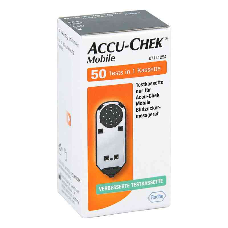 Accu Chek Mobile Testkassette 50 stk von Roche Diagnostics Deutschland GmbH PZN 10270545
