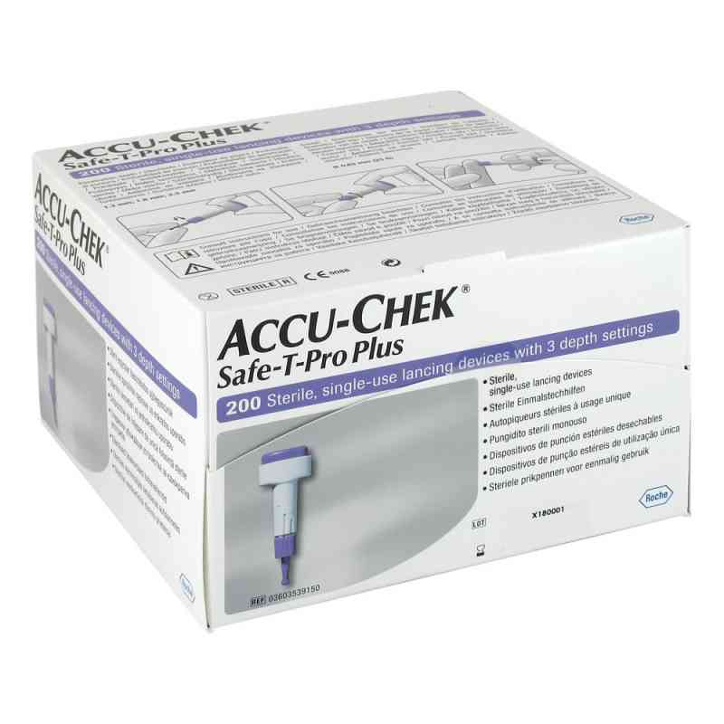 Accu Chek Safe T Pro Plus Lanzetten 200 stk von Roche Diagnostics Deutschland GmbH PZN 01754184