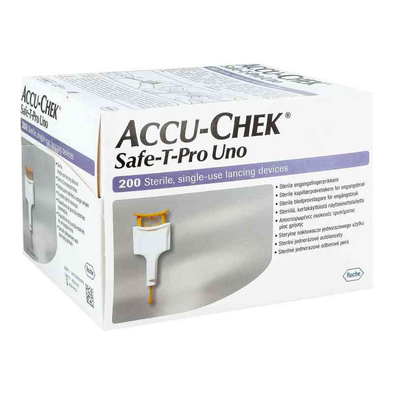 Accu Chek Safe T Pro Uno Ii Lanzetten 200 stk von Roche Diagnostics Deutschland GmbH PZN 06143663