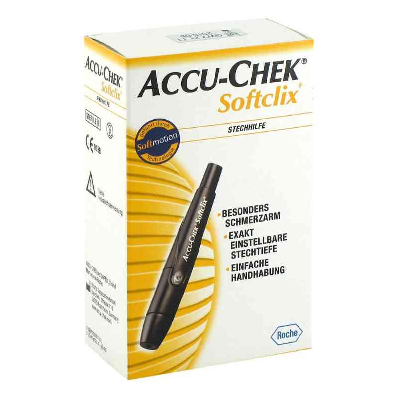 Accu Chek Softclix schwarz 1 stk von Roche Diagnostics Deutschland GmbH PZN 05851211