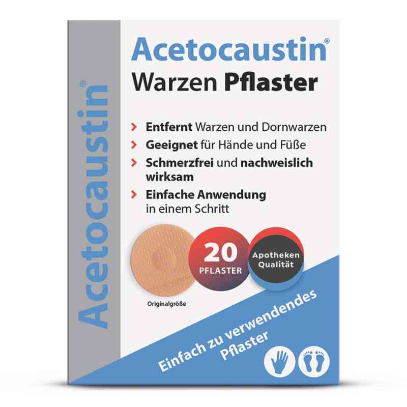 Acetocaustin Warzenpflaster 20 stk von TheOTCLab B.V. PZN 19539658